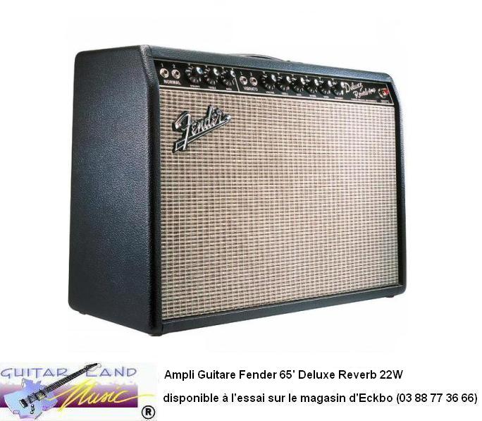 Ampli Guitare Fender 65 Deluxe Reverb 22W